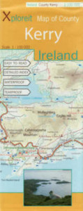 Xploreit Map of County Kerry, Ireland by Xploreit Maps