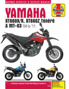 Yamaha XT600 & MT-03 Service and Repair Manual