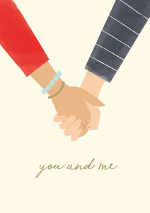 'You and Me' Valentine's Day Card